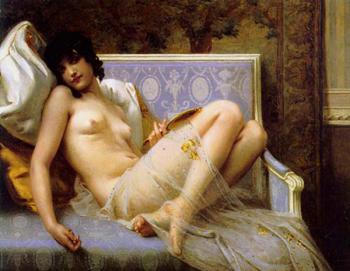 吉婁梅 賽涅尅 jeune femme denudee sur canape 吉婁梅 賽涅尅 jeune femme denudee sur canape
